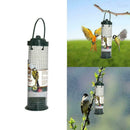 Hanging Plastic Green Safe Nontoxic Bird Feeder Outdoor Decoration 2 W5B0 G X9F1
