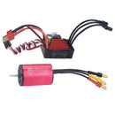 2030 4500KV Sensorless Brushless Motor 4 Pole +25A ESC Speed Control for 1/24