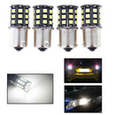 4X 1156 BA15S 2835 33-SMD White LED Bulbs Car Turn Signal Lamp Brake Lights F Gw