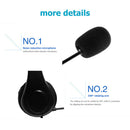 Online Teaching Learning Call Center Headphone USB Wired Line Control Headset
