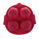 Fun Freeze Brain Shaped Ice Tray Makes 4 Cubes O9M3