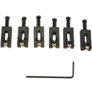 6 Roller Bridge Tremolo Saddles With Wrench For Fender Strat Tele Electric