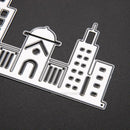 Building Cutting Dies Stencil For DIY Scrapbook Album Paper Card hv2n