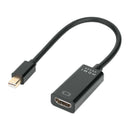 4K Mini DisplayPort to HDMI Cable Mini DP Male to HDMI Female Converter A