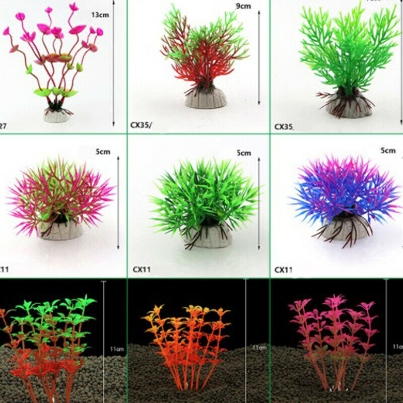 Aquarium Artificial Plants Aquarium Landscape Artificial Fish Tank Decoratio Gw