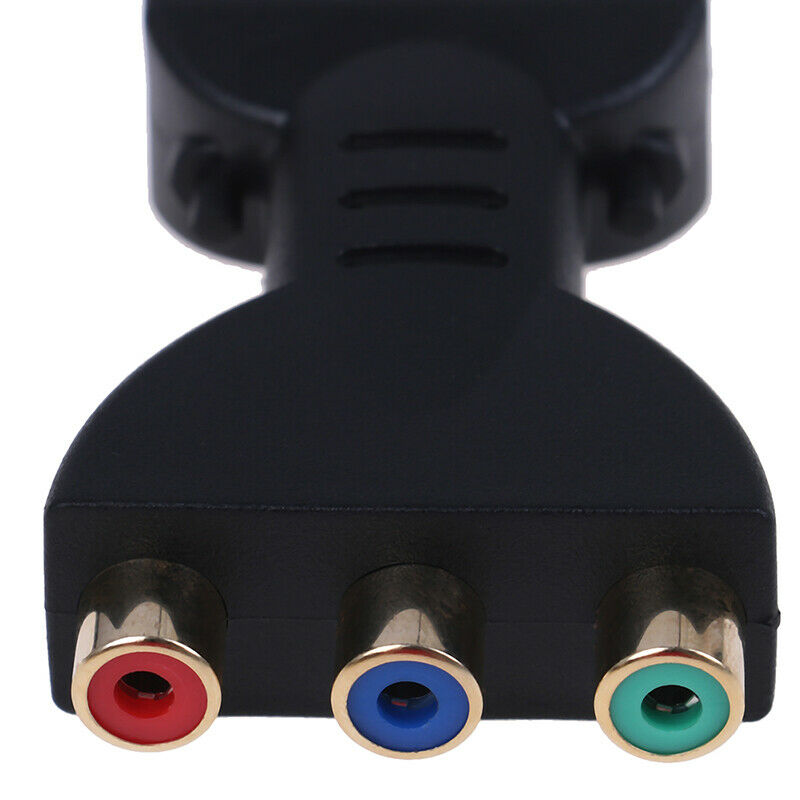 HDMI Male to 3 RGB RCA Video Audio Adapter AV Converter for 720P 1080iP 1080P ME
