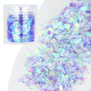 1/Set 8 Color Color Nails Sequins Glitter Sequins Eyeshadow Body Facial Shi N6O7
