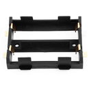 Cell 26650 3.7V Batteries Plastic Holder Shell Case Box Tab Holder Double Slot
