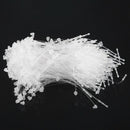 500 pcs white snap closure pins loop price closure 80 mm