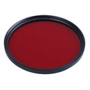 67 mm full red filter, 67 mm filter threaded camera lens