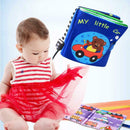 Colorful Cute Traffic Vehicles Baby Cloth Book Early Learning Quiet Books