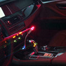 USB Car Atmosphere Lamp Interior Ambient Star Light LED Sky Red Starry Proj I7F8
