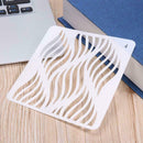 Theme Hollow Lace Ruler Embossing Template DIY Photo Album Drawing Tools