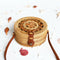 Round Straw Bag Ladies Handbags Bohemian Rattan Messenger Bag Hand-Woven Ro I6F4