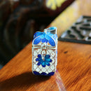 1.10 x 0.55inch - Copper - Essential Oil Diffuser Pendant Necklace Aroma -