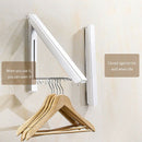 Invisible Clothes Hanger Folding Drying Rack Portable Retractable Space Tow
