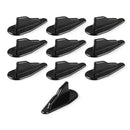 10PCS/Set Diffuser Shark Fin Kit for Spoiler Roof Wing Air Vortex Generator