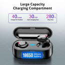 F9 TWS Wireless Bluetooth Earphones In-ear Stereo Headset with Charging Box