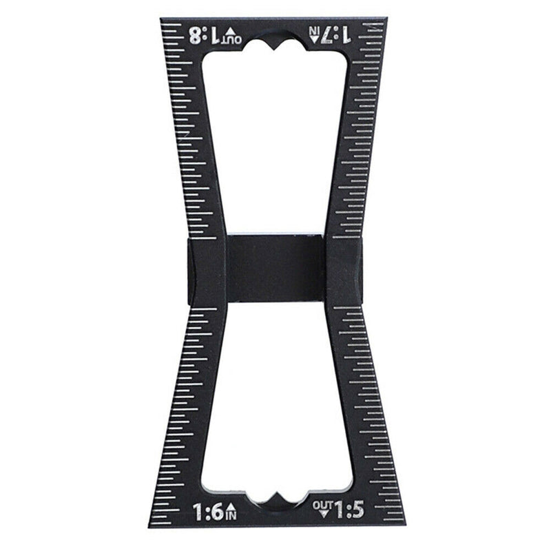 Dovetail Marker Woodworking Gauge Guide Tool With Scale Carpentry Aluminum Alloy