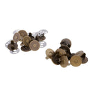 20 Sets Magnetic Clasp Purse Snaps Closures Round Sewing Button Press Studs