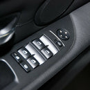 Window Switch Panel Bezel Front Left Driver Side for BMW E60 08-10 (Black)