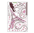 Home Decor Rooms Removable Paris Eiffel Tower Art Decals Wall Stickers DIY Gifts