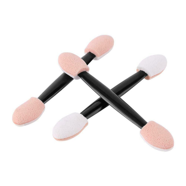 10pcs Sponge Eyeshadow Stick Double-side Disposable Eye Shadow Brush (10pcs A#S