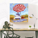 Beach Chair DIY Full Drill Diamond Painting Mosaic Kit Bead Art Picture