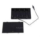 8 AA Cells Battery 12V Clip Holder Box Case Cover ON/OFF Switch with Wire Lead