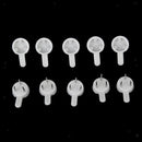 60 Pieces S M XL Hardwall Picture Frame Clock Hanger Hanging Hooks Fastener