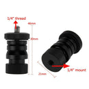 Quick Release 1/4 Thread Mini Detachable Ballhead for Arm Monitor LED Light