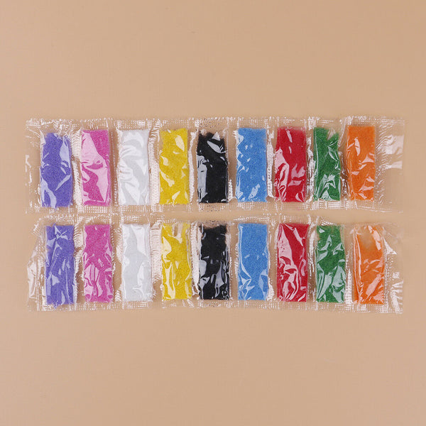 2 Piece/Set kid's color sand painting accessories 9 color fine colored sand!N