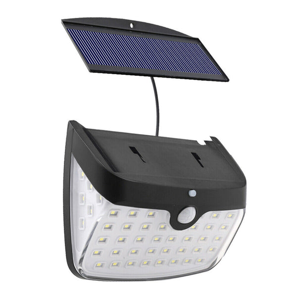 Outdoor Waterproof Solar Light Human Motion Sensor Security LED Wall Lamp A#S