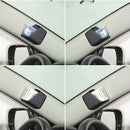 2* Universal Black Car Auto Phone Organizer Storage Bag Box Holder Accessories