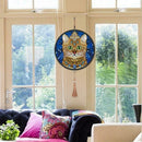 Cat Diamond Painting Coffee Tassels Special Shape Partial Drills Home Decor