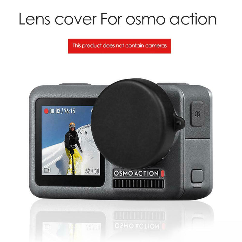 Soft Rubber Lens Protection Cover Case Cap for DJI OSMO Action Sport Camera K1B