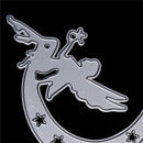 1pc moon Fairy Girl Scrapbook DIY album Card Metal Die Cut Stencil crafts  JR