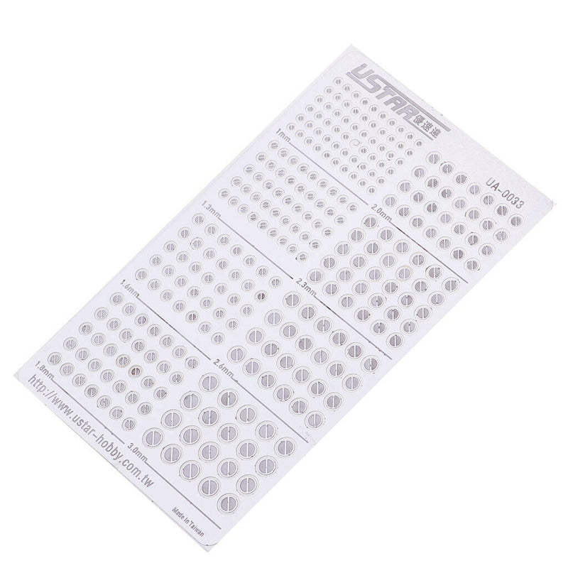 Action Figures Body Add On Parts Etching Detail Decals Round for Gundam