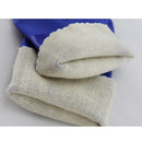 1 Pair Blue Oil Resistant Safety Work Gloves Chemical Resistant Gauntlet M