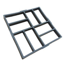 Garden Paving Pavement Mold Patio Concrete Stone Path Walk Maker Reuse,Plastic C