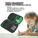 Footballs Kids Girls Boys Students Pencil Bag Large Capacity Pencilcase A