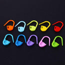 120X/Box 10 Colors Knitting Accessories Crochet Locking Stitch Markers Tool