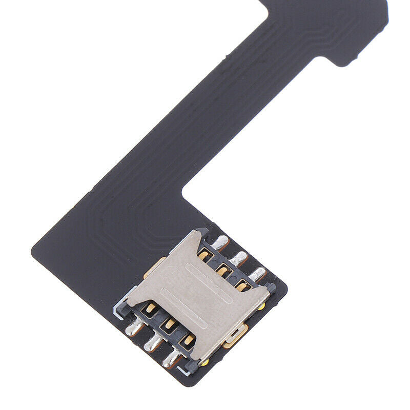 1Pc Black Dual SIM SIM Phone Adapter for Android Cellphone Memory Card Convertlj