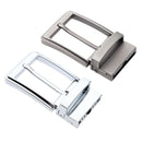 2x Reversible Belt Buckle Single Prong Rectangular Pin Buckle Replacements