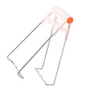 Stainless Steel Foldable Bowl Clip Steamer Plate Dish Kitchen Anti-Hot Clamp