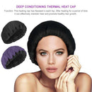 Deep Conditioning Heat Steam Cap Microwavable Micro-Hair Cap Hair Thermal T