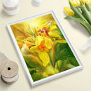 5D Diamond Painting Flower DIY Full Round Drill Mosaic Rhinestone Drawing