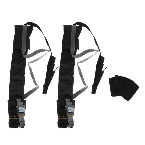 1 Pair Roof Bar Pads Kayak Canoe Protection Gear Equipment for Car Roof Rack