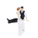 Romantic Bride and Groom Wedding Cake Topper Couple Hug Kiss Bridal Decor 3C