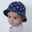 Fashion Newborn Baby Girls Boys Sun Hats Cotton Cap Crown Floral Baby Hat A
